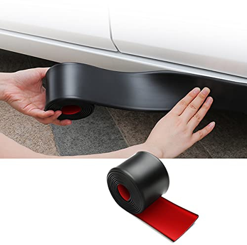Side skirts for cars universal,universal side skirt Cars Protector AntiScratch,Universal Rubber AntiScratch Side Skirts Edge Guards.Protector for Sedans, Truck, SUV,Rubber Bumper Protector