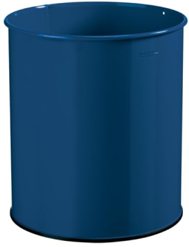 Corbeille à papier Papea - 30l - bleu figuerolles mat - RAL 5001