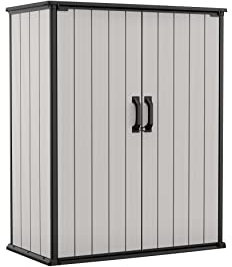 Keterbox Premier Tall, 1400l Fassungsvermögen, Außenmaße (BxHxT): 140 x 170 x 73,6 cm, wasserdicht, wetterfest