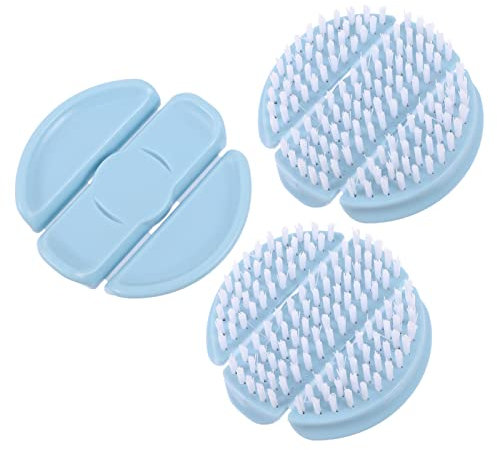 ULTECHNOVO 3stücke Kunststoff Gemüsebürste Obstreinigungsbürste Topfreinigungsbürste Pfannenreinigungsbürste Gemüsebürste Aus Kunststoff Reinigungsbürste Für Gemüse Und Obst