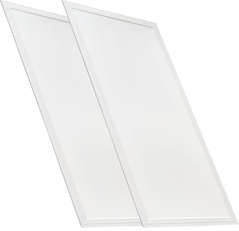 LED ATOMANT 2x LED Panel Einbau 60x30cm 36W CCT 3000K-6500K 4000lm | Mit CCT-Farbtemperaturwahlschalter, Treiber inklusive