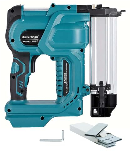 18 Gauge Cordless Nail Gun for Makita 18V Battery, 2 in 1 Electric Stapler Gun Drives 2 Inches Nailer for Upholstery and Woodworking,Tool Only