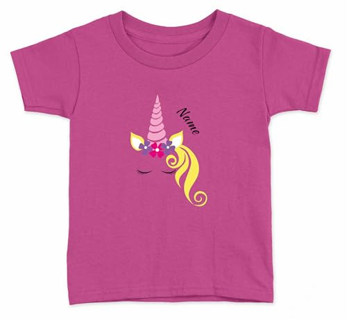 Personalisiertes Bügelbild Einhorn 7 für einen Besonderen Menschen in Ihrem Leben zum selber Aufbügeln mit Wunsch Namen Text Mädchen Junge UNISEX Transfer Geburtstag Geschenk Große Schwester