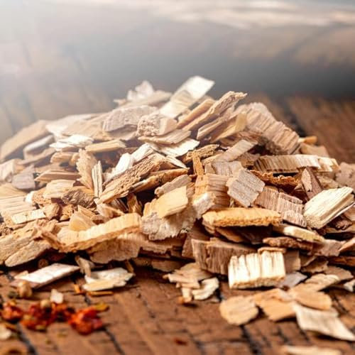 890g Litchi Wood Chunks, All-Natural BBQ Chips, 100% Natural Smoking Barbecue Smoking Wood Chunks for BBQ Fired Grills (#1)