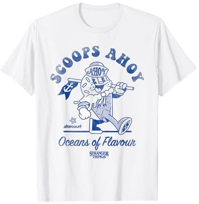 Stranger Things Scoops Ahoy Retro T-Shirt