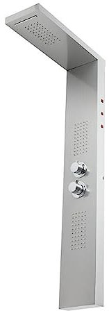 Shower Panel, Luxury Bathroom Shower Faucets， LED Shower Panel Column Bathtub Mixer Tap ，Multifunctional Hand Shower Temperature Screen