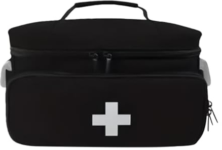 Home Health Bag - Nursing Supply Pack, Pill Storage Carrier | Waterproof Medical Bag for Students, Wide Uses Doctor Gear Travel Case, Firsts aids Bottle Holder, Home Visit Tool Kit, Clinical Work Tote