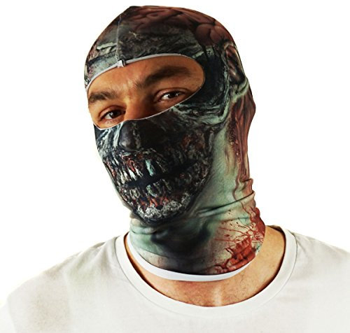 Ferocity Multifunktion Gesichtsmaske Kapuzenmütze Sport Balaclava Skimaske Maske Zombie [076]