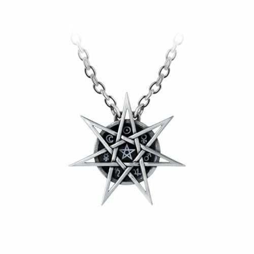 Alchemy Gothic Elven Star Necklace Standard