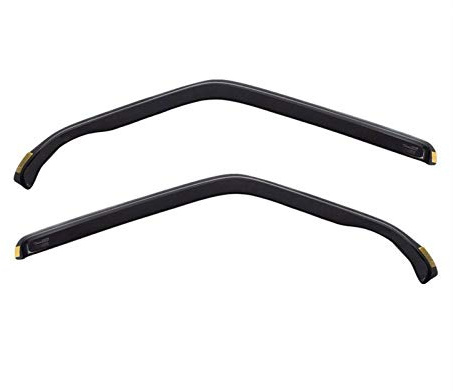 J&J AUTOMOTIVE Heko Déflecteurs d'air et de Vent pour Suzuki Jimny 1998-2018, Lot de 2pcs, Teintés, Avant et Arrière, Aérodynamique