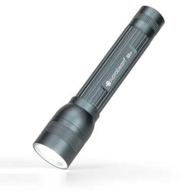 Suprabeam Q2xr LED-Taschenlampe, IPx4 Spritzwasserdicht, LED-Taschenlampe USB-C aufladbar, stufenlos Dimmbar