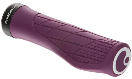 Ergon GA3 cykelhandtag | ergonomiskt med miniwing | MTB, All Mountain, Trail | Regular | Small | Lila Reign