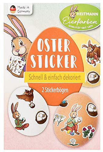 Heitmann Eierfarben Oster-Sticker, 4.1 g