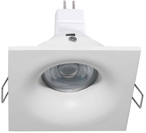 Faretto Incasso 12 Volts Bassa Tensione a Tenuta stagna IP65, Inlusa Lampada led 8W GU5.3 4000K 650 Lumen e Alimentatore, Facile Installazione, Ideale per Box Doccia, Bagno Turco, Vasca, Sauna