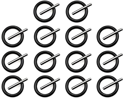 NITAIUN 28 Pièces Bague et joint pour clé choc, O Ring, Lot goupilles & Joints pour Douilles 1/2, Boulonneuse a Choc Accessoires, Douilles à Chocs Accessoires (14 Paires) (14 Paires)