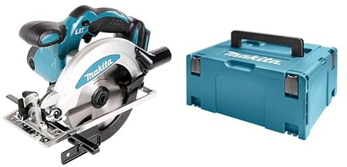 Makita DSS610Z 18V Li-Ion LXT 165mm Circular Saw - Batteries and Charger Not Included & 821551-8 Makpac Connector Case Type 3