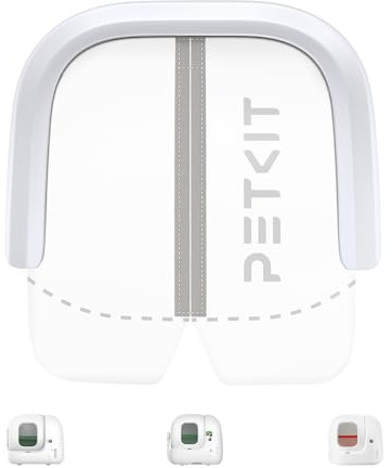 PETKIT Rideau Magnétique Anti-poussière 2.0 pour Le Litiere Chat Autonettoyante omatique PURAMAX 2/PUROBOT Max Pro