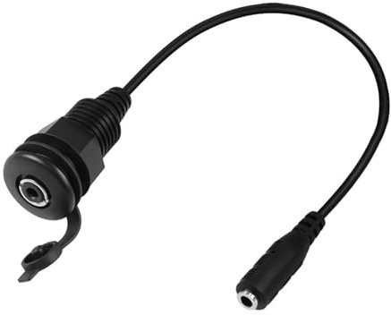 MOIDHSAG Affidabile pannello da 3 5 mm per esigenze musicali professionali con cavo fisso facile da installare con filettatura