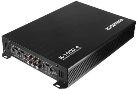 Wzxksoac Classe AB Car Audio Modificato 4 Canali 4x80w Amplificatore Audio Ad Alta Potenza Altoparlante A Porte Subwoofer Uscita