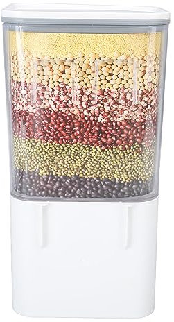 Nikou Airtight Rice Container, 1L Wall Mounted Rice Dispenser, ed Storage Bucket, Pr Type Kitchen Supplies for Organized Rice Storage
