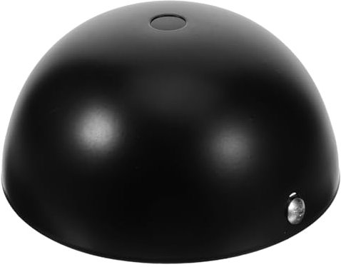 HOMOCONO Deckenbaldachin Aus Robustem Eisen 100mm Schwarz Mit Montage Schrauben Abdeckplatte Für Pendelleuchte Deckenleuchte Montage Stilvolle Lichtabdeckung Für Zuhause Und Büro