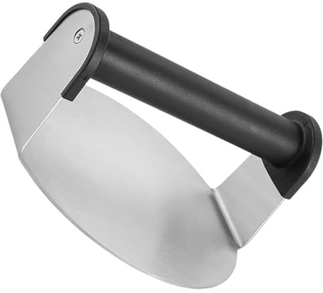 BESPORTBLE Presse Viande Burger Rond Acier Inoxydable Presse Hamburger Lisse et Compacte Outil Manuel pour Barbecue et Cuisson Uniforme des Steaks