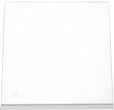 VALICLUD Placa Divisoria de Vidrio Templado Separador Resistente y Fácil de Limpiar para Frigorífico Diseño Simple para Organización en Cocina