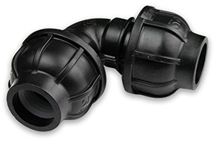 GEBO Kunststoff-Klemmverbinder Winkel 90° 63mm - 63mm, DVGW geprüft