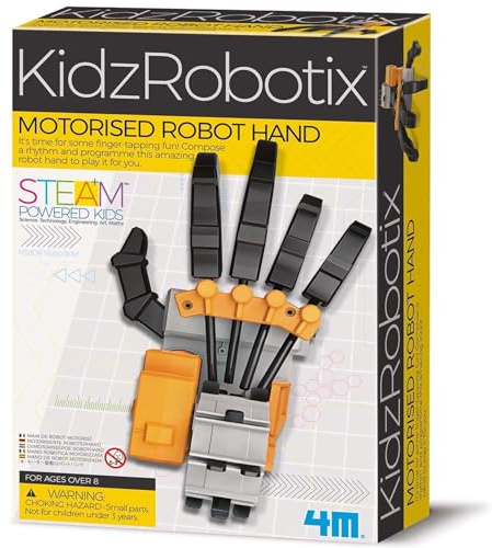 4M 403407 Kids Motorised Robot Hand Building Set
