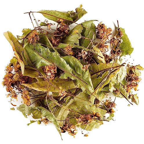 Valley of Tea Tisane bio Fleurs de tilleul sans caféine, en vrac 50 ml, Belgique