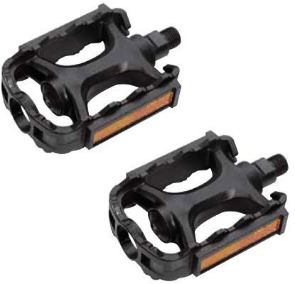AXPEBI03 Pair of Black Pedals for MTB Mountain NW-223 Trekking City Bike Bicycle Refracting Anti-Slip