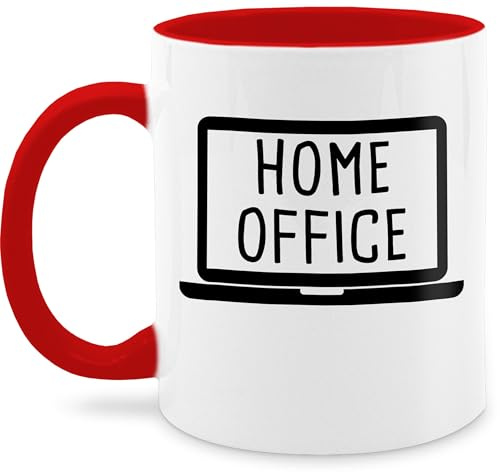 Tasse Tassen 325ml - Job & Beruf Geschenk - Home Office - 325 ml - Rot - geschenke für homeoffice sprüche arbeit spaß kaffeetasse gadgets zum kaffeebecher lustig fürs
