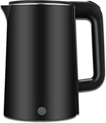 PY Electric Kettle, Extra-Long Power Cord, 2L Large Capacity, 1500W Power, with Filter,-Grade Material, No Peculiar Smell, Heat Preservation Function/Black