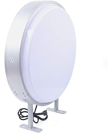 LED Leuchtkasten Outdoor ø50cm Rund Doppelseitiger LED Leuchtschild Leuchtreklame Reklame Lampe