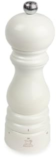 PEUGEOT - Salzmühle Paris u'Select 18 cm - ParisRama - 6 voreingestellte Mahlgrade - Aus PEFC-zertifiziertem Holz - Französiches Know-How - Elfenbeinfarben lackiert