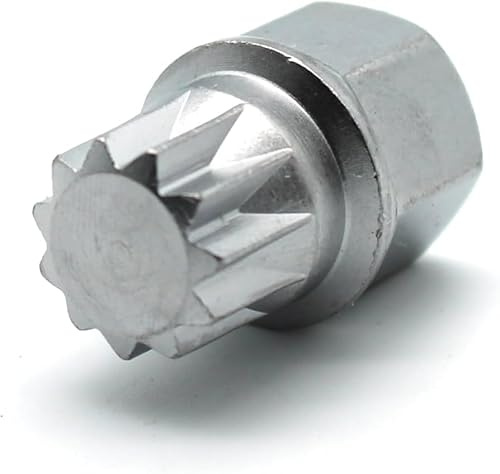 M&S Security Master Anti Theft Car Locking Wheel Nut Bolt Key Replacement For VW Volkswagen ABC1/11 11 Spline