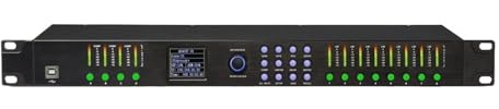 4 In 8 Out Professional Stage Digital Audio Processor Effects 32Bit DSP With FIR AES Input Output AUTO EQ(4 IN 8 OUT)