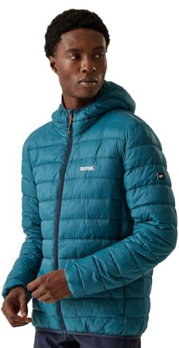 Regatta Herr Marizion vadderad pufferjacka med huva för män vadderad kappa (förpackning med 1)