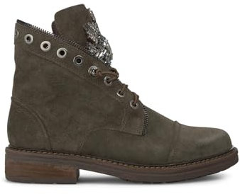 Alma en Pena. Botines planos de piel para mujer. - talla: 37