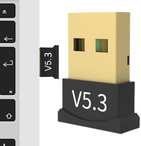 Adaptador Inalámbrico para PC - Receptor USB Inalámbrico 5.3 - Transmisor Inalámbrico para PC, Receptor Dongle, Accesorios de Computadora, Dongle Inalámbrico para Teclados Inalámbricos