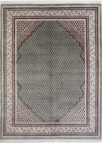 Nain Trading Sarough Mir Boteh 175x239 Handgeknüpft Orientteppich Teppich Wolle Indien