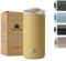 Groenenberg Thermobecher 350 oder 470ml | Kaffeebecher to go 100% Auslaufsicher | Hält mind. 4 h warm | Coffee to go Becher aus recyceltem Edelstahl (Mustard, 473 ml)
