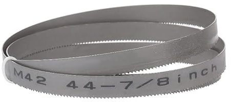 3 pièces 1140 12.7 0.65 Mm 44-7/8 1/2 0.025 pouces 6 TPI lame de scie à ruban Portable 1140 lames de scie à ruban bimétalliques for la coupe du métal(14-18TPI)