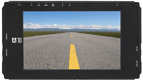 Joyance FOTGA A70TLS 18 cm videokamera fältskärm, pekskärm för Canon/Nikon/kameror, 4K-upplösning, lätt design, perfekt för filmskapande och fotografering