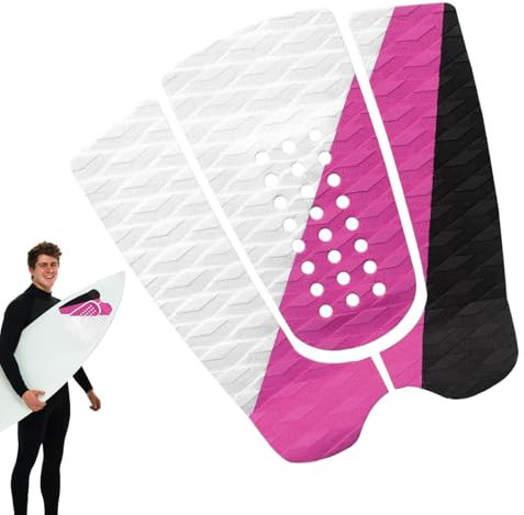 Yianyal Surfbrett-Traktionspad – gepolstertes Traktionspad für Funboard – stoßfest, schützend, leicht, Surf-Zubehör für Skimboarden, Wassersport, Snowboarden