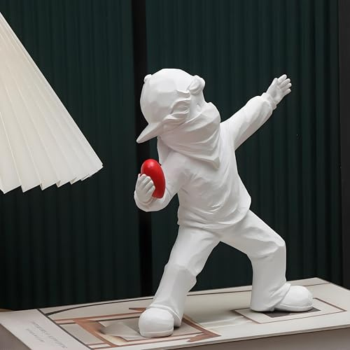 Statue Deko für Regal Deko Wohnung Deko Figuren Modern Tisch Deko Wohnzimmer Deko Esstisch Kleine Dekoartikel Skulptur Deko Frühling Modern Skulpturen Deko Modern Dekofiguren Wohnzimmer Abstrakte Deko