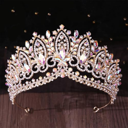 Women Rhinestone Bridal Tiaras Crown Prom Diadem Wedding Hair Accessories Hair Accessories Headpiece