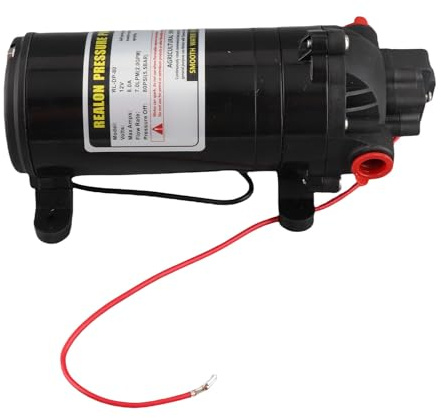 Denash Bomba de Agua de Autoservicio para Transferencia de Líquido de Alimentos Pequeños, Bomba de Alta Presión para Dispositivos de Pulverización, Ideal para la Industria y