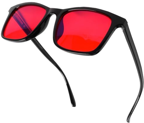 VANANA Blue Light Blocking Glasses for Men & Women – Gaming Glasses with Anti-Glare, Reduces Eye Strain & Fatigue, Light Sensitivity Glasses