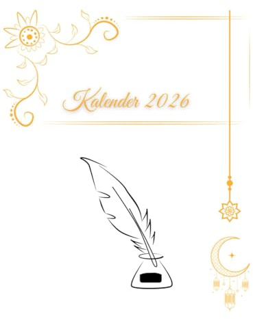 Kalender 2026 – Elegantes islamisches Design | Planen, Struktur & Überblick